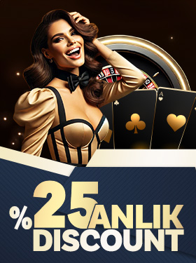 Anlık %25’e Varan Discount görseli